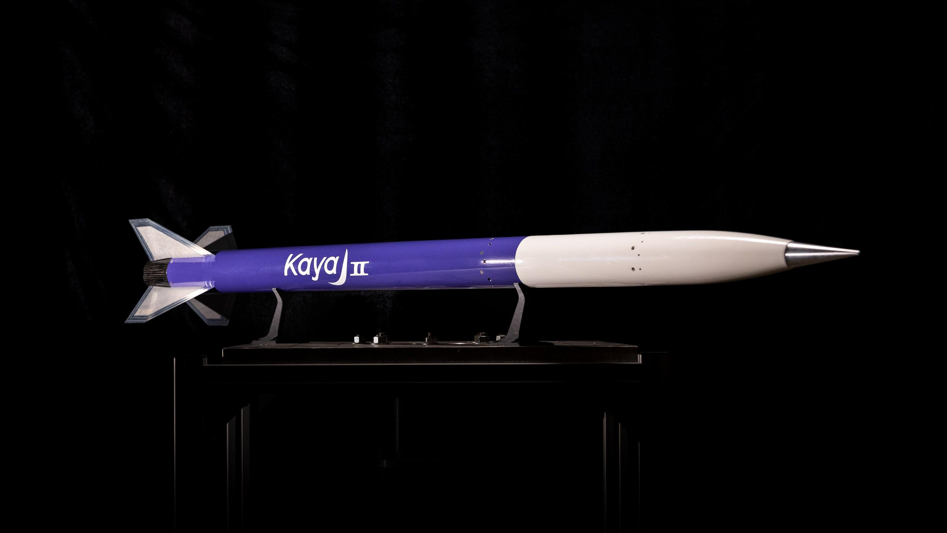 Kaya II on its display stand